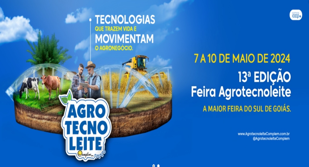 Agro Tecno Leite 2024 est&aacute; chegando!