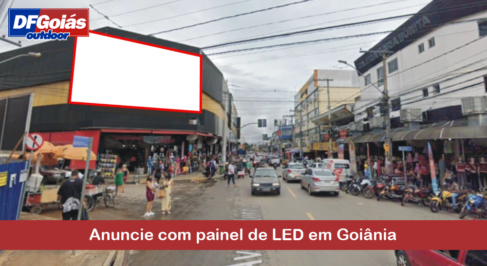 Anuncie com painel de LED em Goi&acirc;nia