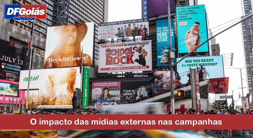 O impacto das m&iacute;dias externas nas campanhas