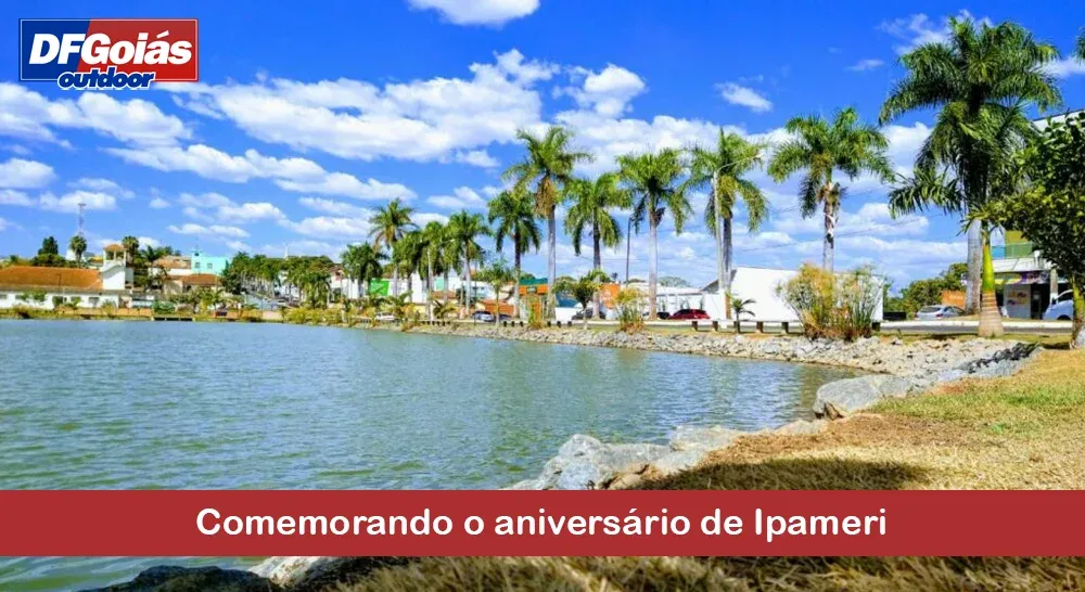Comemorando o anivers&aacute;rio de Ipameri