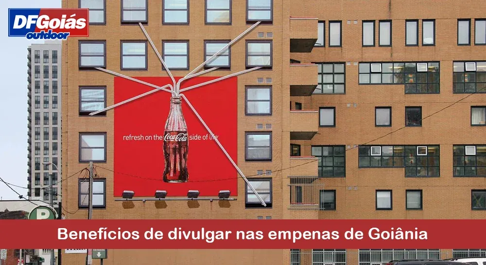 Benef&iacute;cios de divulgar nas empenas de Goi&acirc;nia