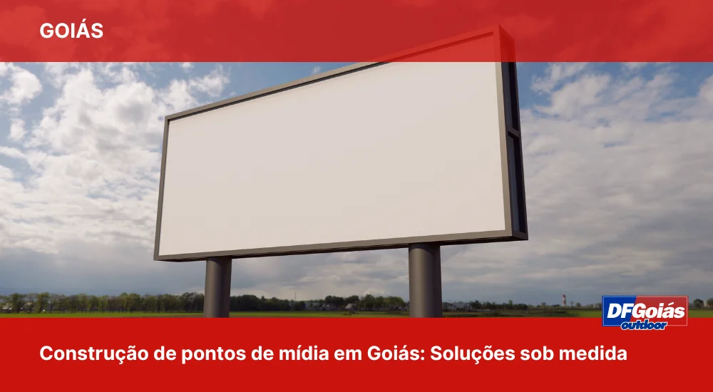 Constru&ccedil;&atilde;o de pontos de m&iacute;dia em Goi&aacute;s: Solu&ccedil;&otilde;es sob medida