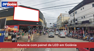 Ponto nº Anuncie com painel de LED em Goiânia